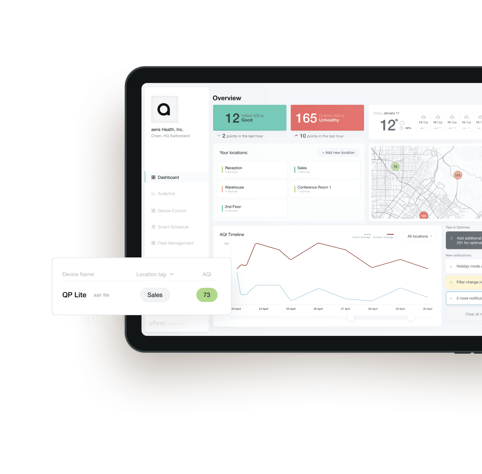 Alles unter Kontrolle mit aeris by iRobot Fleet Management